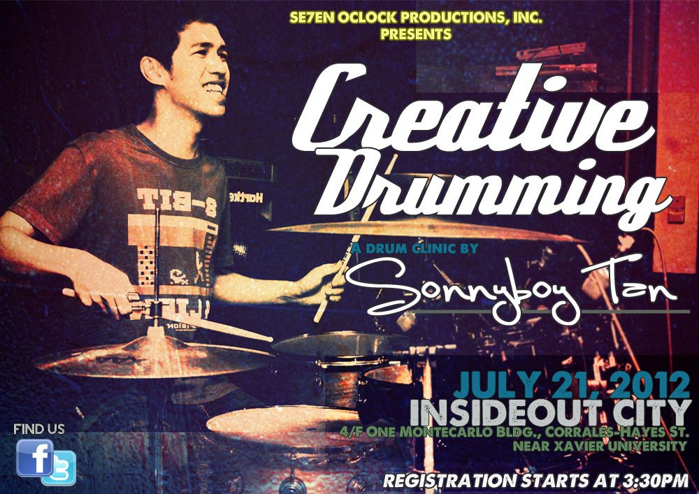 Creative Drumming by Sonnyboy Tan