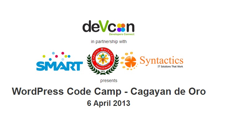 WordPress Code Camp – Cagayan de Oro