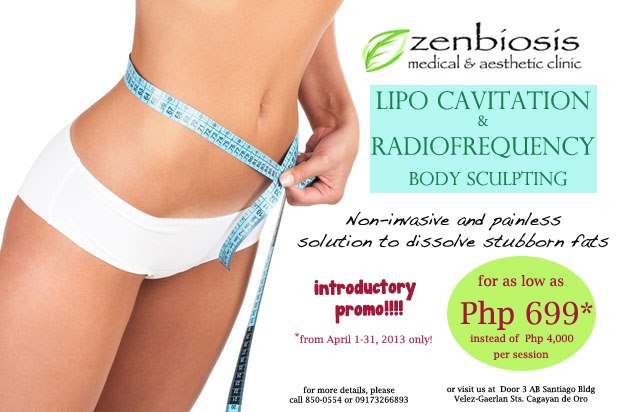 Lipo Cavitation and Radio Frequency Body Sculpting in CDO