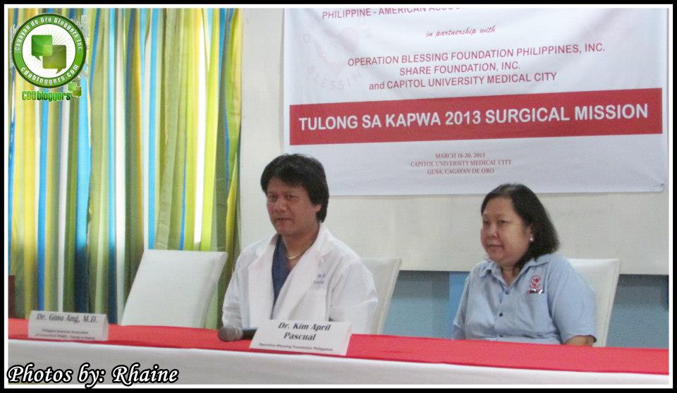 Operation Blessing Joins Forces with Tulong Sa Kapwa and Capitol University Medical City  in Helping Filipinos with Life-Threatening Conditions