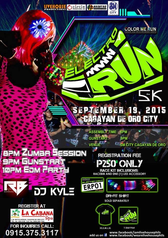 WATCH: ELECTRO Night Run 2015 in Cagayan de Oro