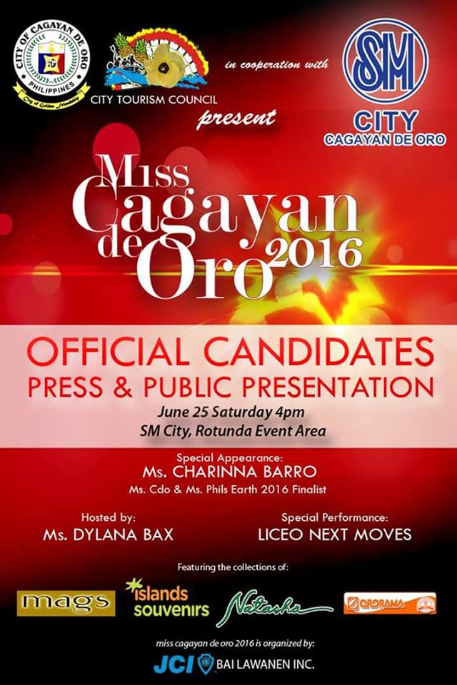 Meet the 12 Candidates of Miss Cagayan de Oro 2016