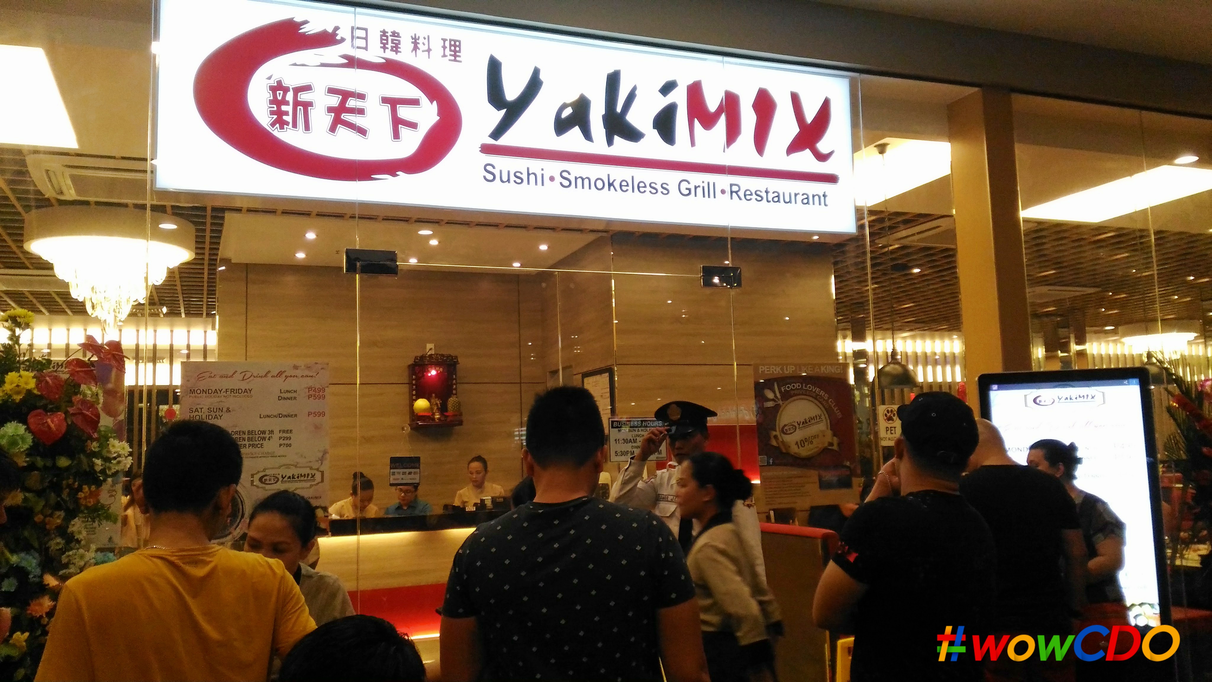 New Eat-All-You-Can in CDO: Yakimix CDO Sushi-Smokeless Grill Restaurant