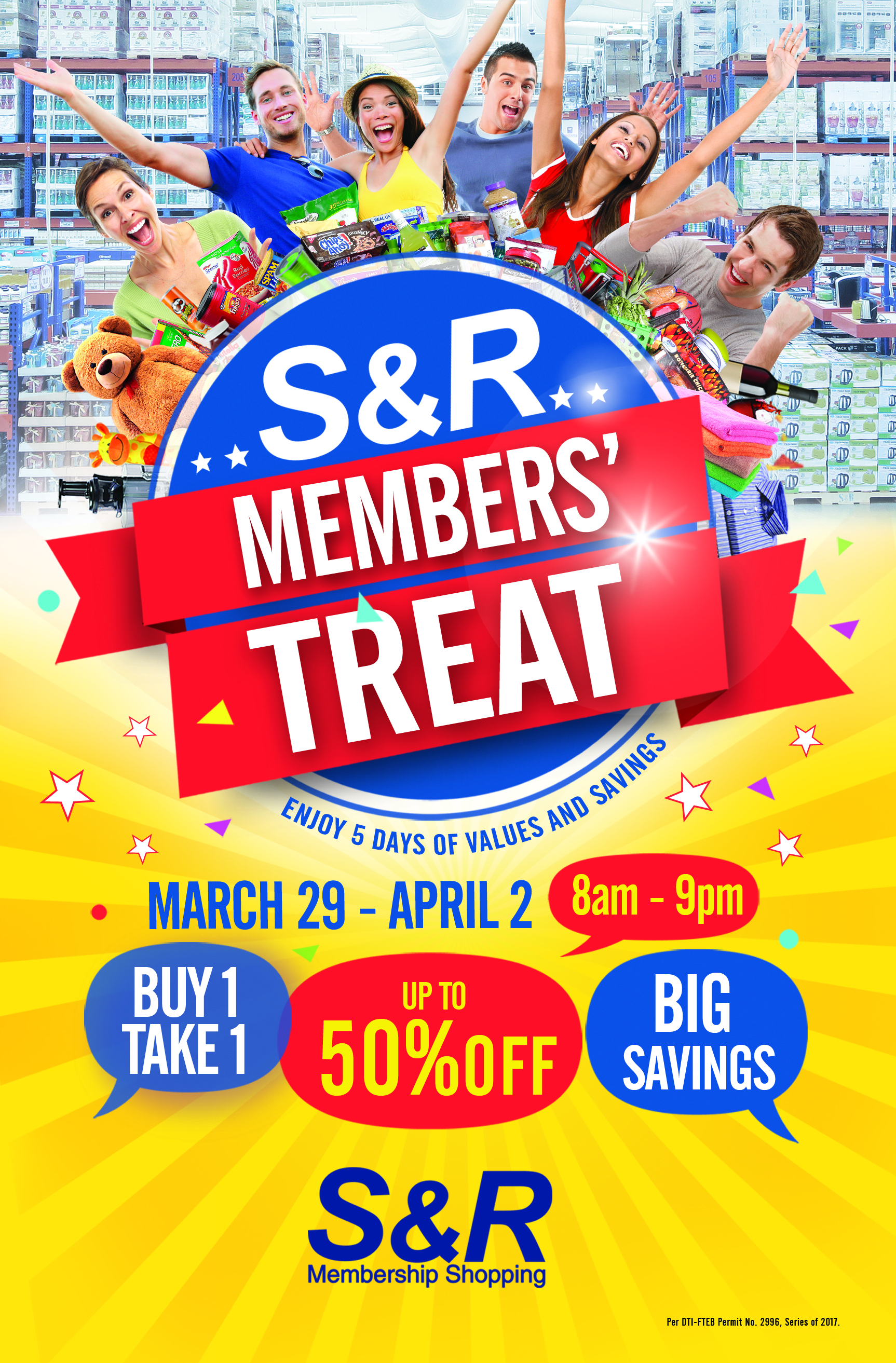 SALE ALERT: S&R Members’ Treat happening this March 29 to April 2