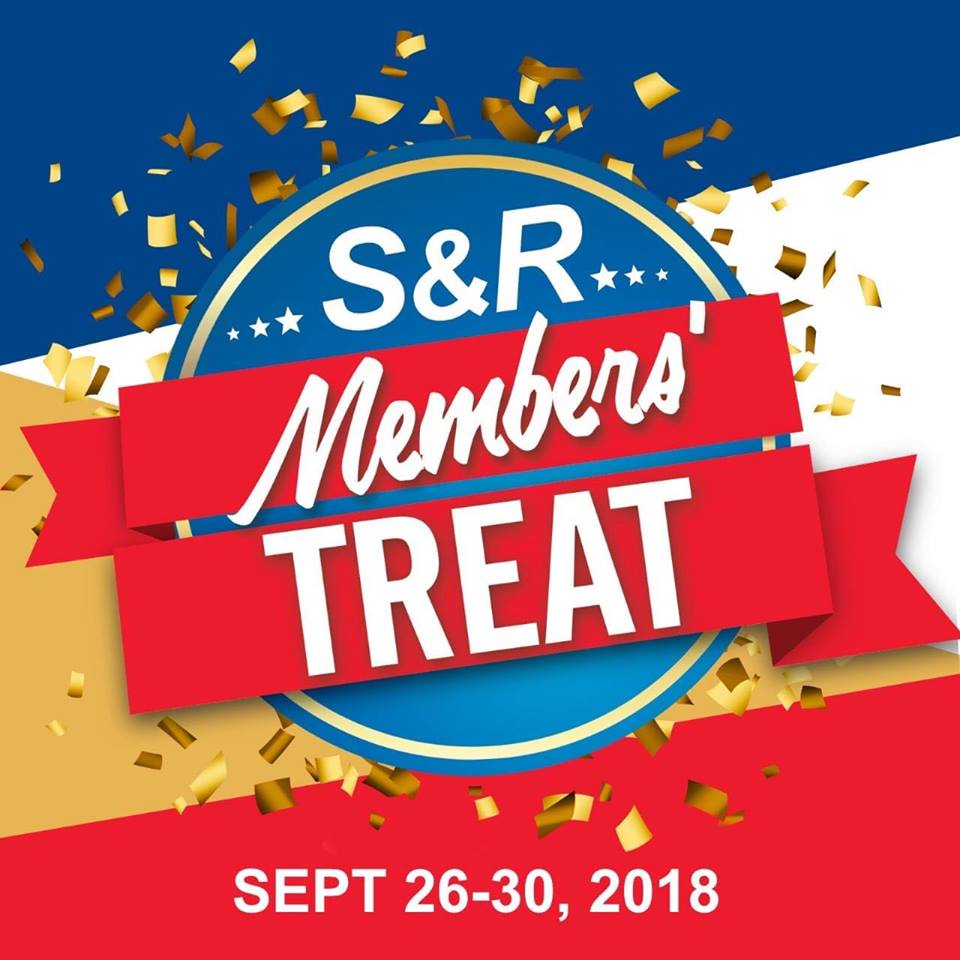 Shopping Alert: S&R CDO 5-Day Members’ Treat from September 26 to 30